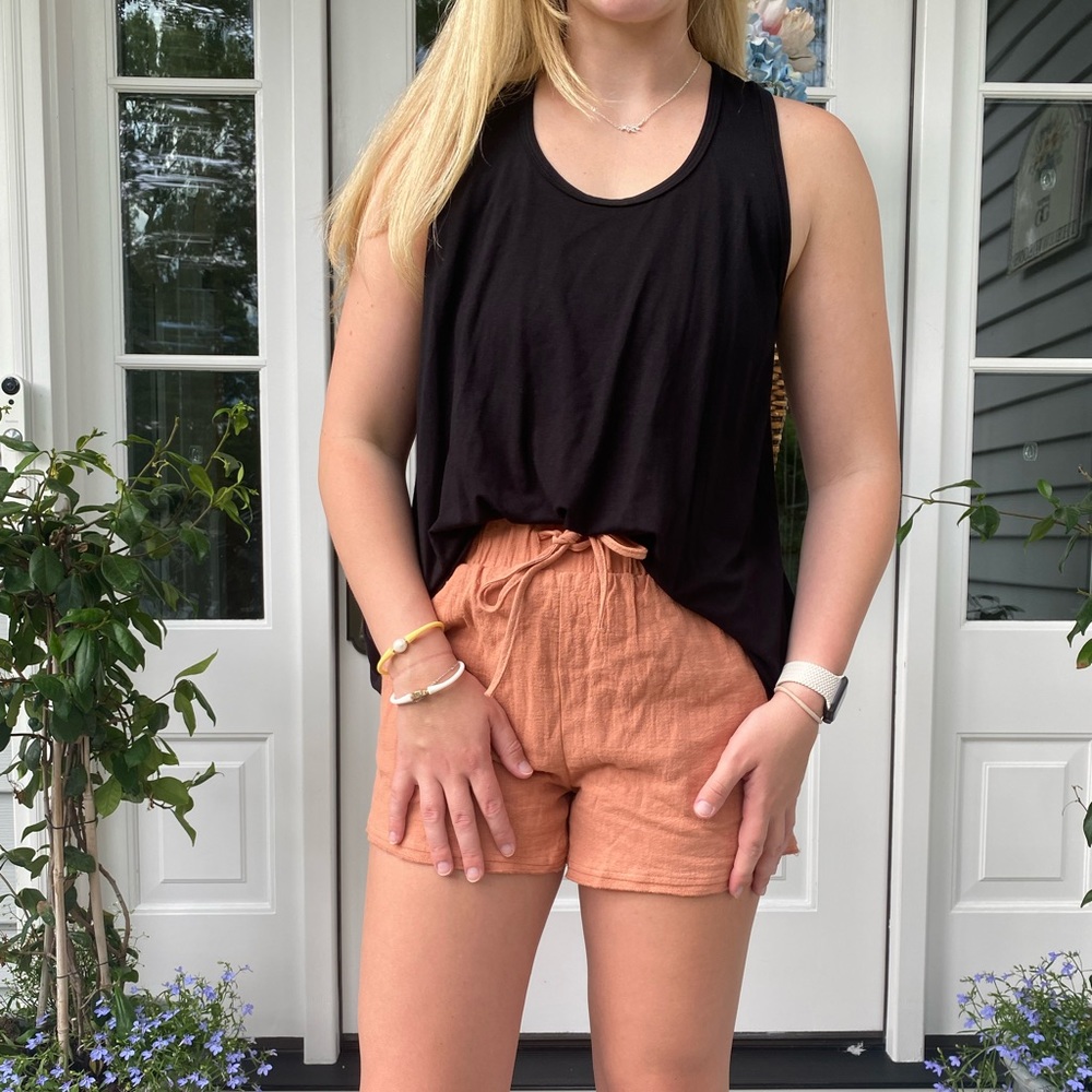 Black Racerback tank